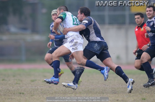 2011-10-30 Rugby Grande Milano-Rugby Modena 306